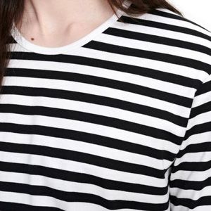 marimekko b&w striped long sleeve